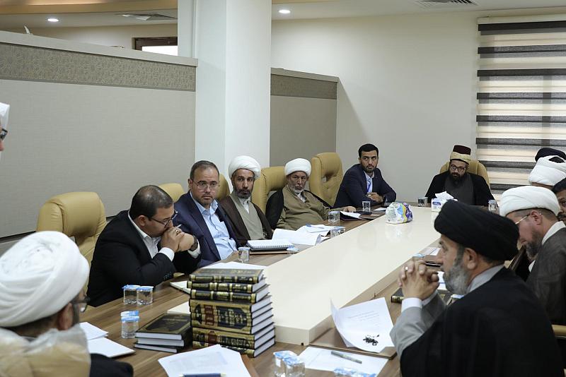 مراكز العتبة العباسية المقدسة التراثية تناقش الإصدارات التي ستشارك في ألفية حوزة النجف الأشرف