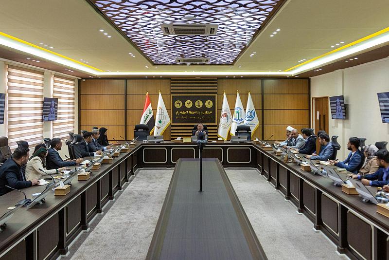 جامعة الكفيل تناقش خطّتها الخاصّة بالامتحانات النهائيّة