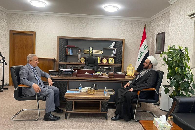 قسم الشؤون الفكرية ومكتب رئيس الوزراء يبحثان سبل تعزيز التعاون المشترك