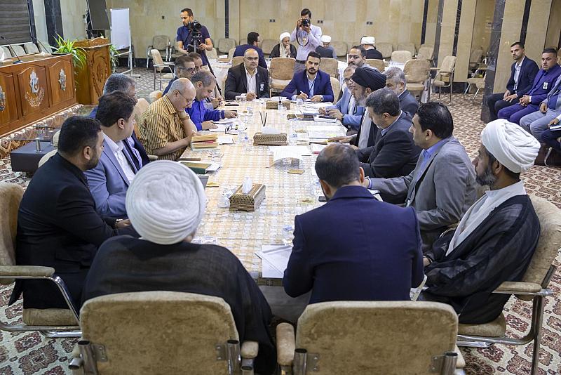اللجنة المشرفة على مهرجان أسبوع الإمامة تعقد اجتماعها الأخير