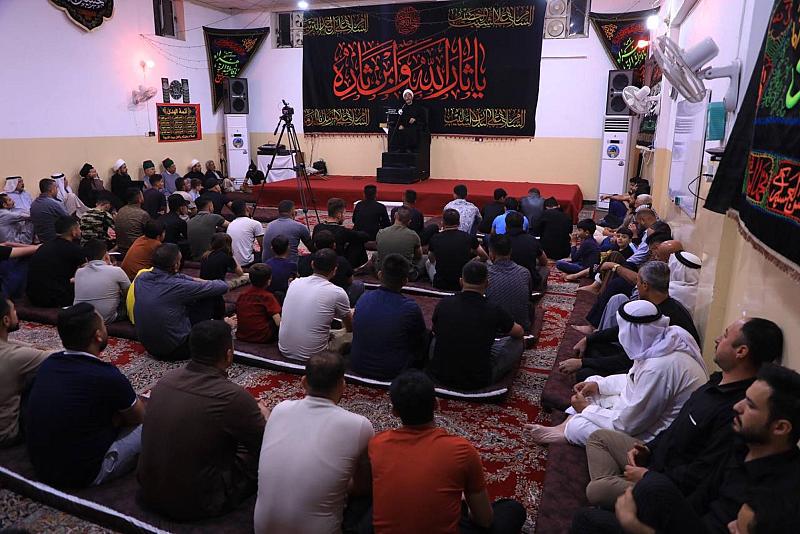 قسم الشؤون الدينية يحيي ذكرى استشهاد الإمام الصادق (عليه السلام) في سنجار