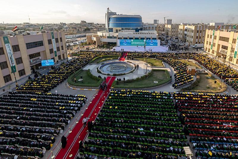 انطلاق فعاليات الحفل الختامي لتخرج دفعة بنات الكفيل العاشرة