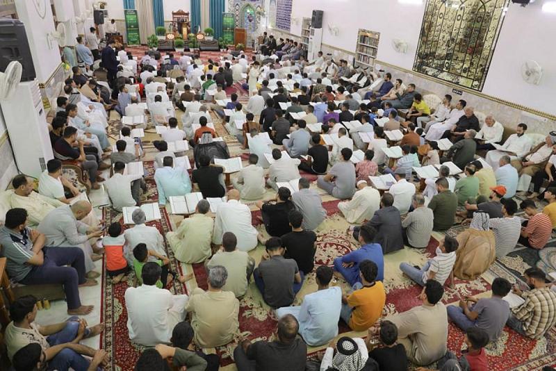 انعقادُ محفل منبر النور في الديوانيّة بمشاركة قرّاء دوليّين