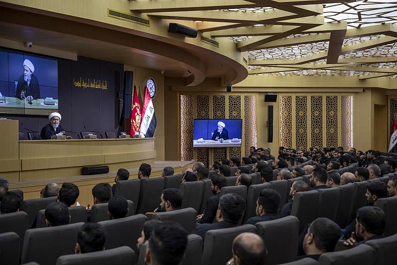 قسم الشؤون الدينية يواصل إقامة محاضراته التوجيهية للمنتسبين استعدادًا لزيارة الأربعين