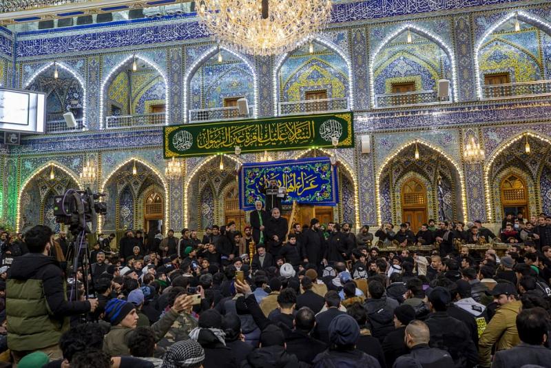 بكرخها ورصافتها: مواكبُ بغداد تختتم مراسيم عزاء أمّ البنين (عليها السلام)