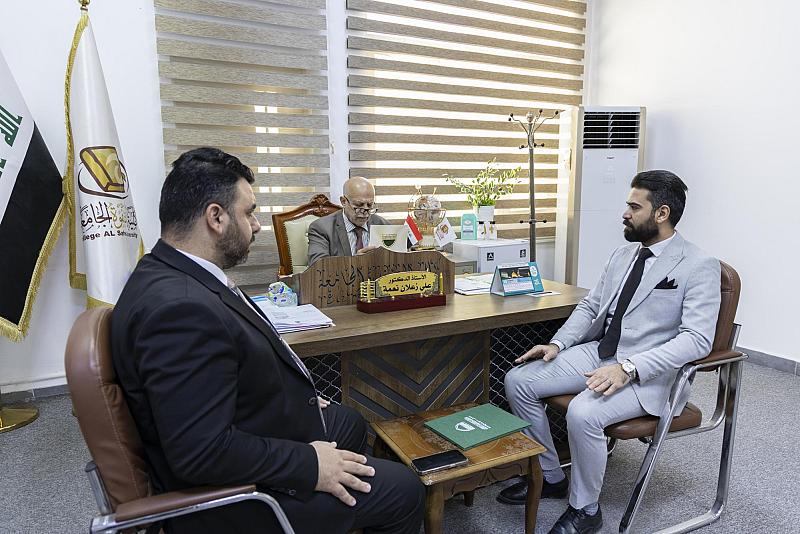 العتبة العباسية المقدسة تدعو جامعة الصفوة لحضور مهرجان رحمة للعالمين