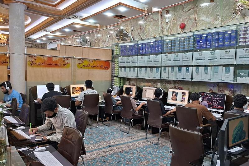مكتبة العتبة العباسية المقدسة توفر بيئة دراسية نموذجية لطلبة السادس الإعدادي