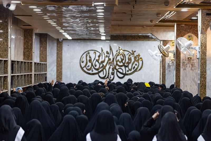 بإقامة مجلس عزاء.. شعبة الخطابة النسوية تختتم مسيرتها العزائية لإحياء ذكرى شهادة السيدة رقية (عليها السلام)