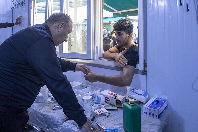 المفارز التطوعية: نقدم خدماتنا الطبية للزائرين على مدار اليوم بدعم العتبة العباسية المقدسة