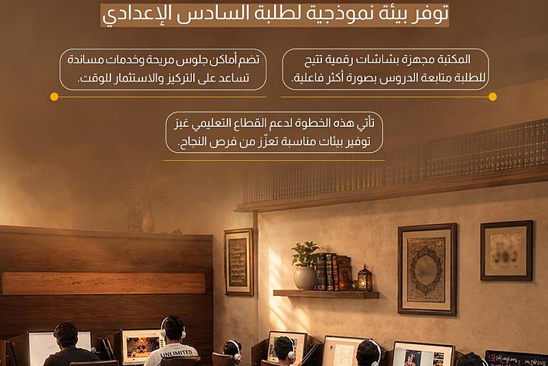 مكتبة دار ومخطوطات العتبة العباسية توفر بيئة نموذجية لطلبة السادس الإعدادي