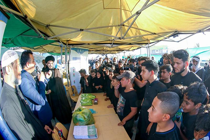 المجمع العلمي يفتتح أربع محطات لتعليم القراءة الصحيحة في المثنى