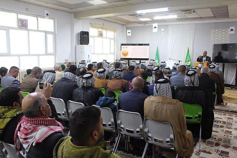 العتبة العباسية المقدسة تحيي ذكرى ولادة السيدة الزهراء (عليها السلام) في مجمع سيد الماء التربوي
