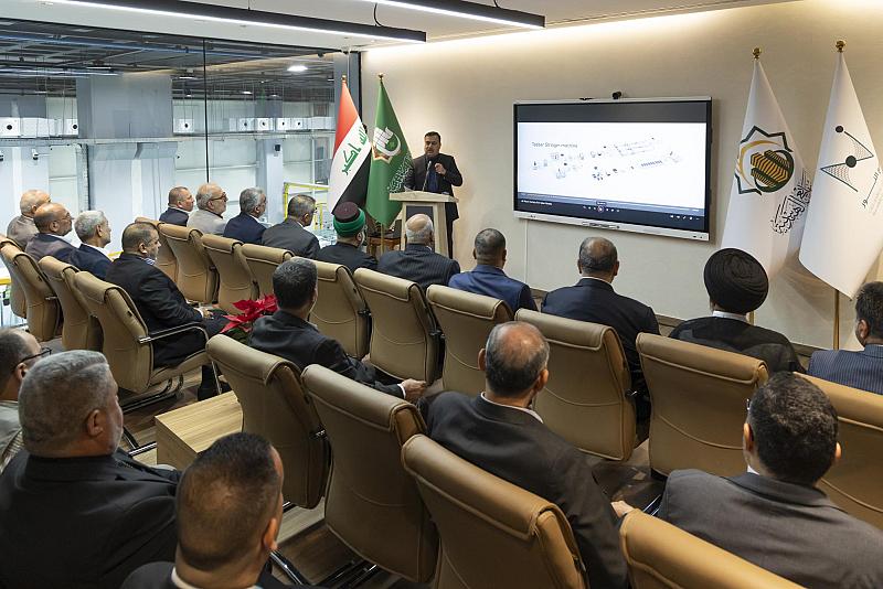 العتبة العباسية المقدسة تقيم حفل افتتاح مصنع النور لإنتاج الألواح الشمسية