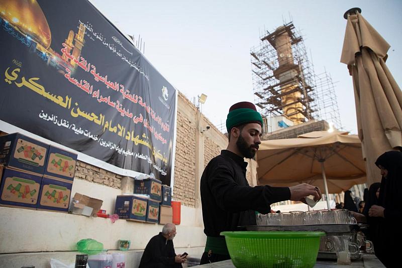 العتبة العباسية تقدم خدماتها لزائري مرقد الإمامين العسكريّين (عليهما السلام)