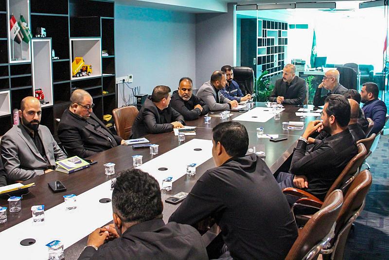قسم الآليات يناقش خطته الخدمية واللوجستية الخاصة بزيارة العاشر من المحرّم