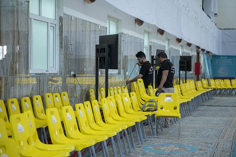 قسم المشاريع الهندسية يجهّز مجمّع أبي الفضل العباس (عليه السلام) بمنظومة شاشاتٍ متطورة