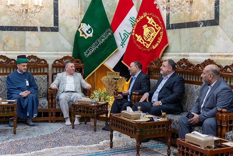 العتبة العباسية المقدسة تناقش مع العتبة العسكرية المقدسة سبل الحفاظ على الإرث التراثي
