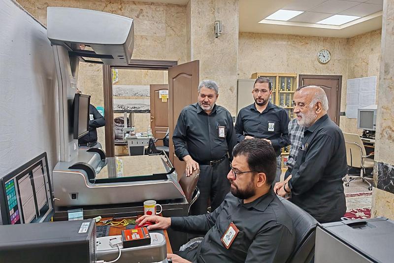وفد إيراني يطلع على مشاريع قسم الشؤون الفكرية في مجال حفظ المخطوطات وأرشفتها