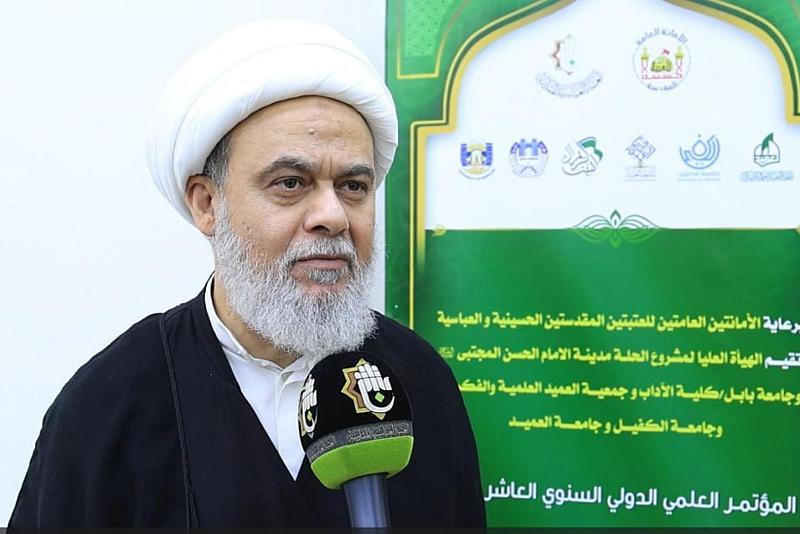 الشؤون الدينية: مشاركة العتبة العباسية في مؤتمر الإمام الحسن (عليه السلام) تأتي للاحتفاء بتراثه القيّم