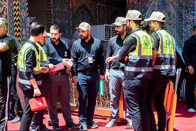  قسم التطوير يشرك منتسبيه في خطة دعم الأقسام المشاركة في خدمة زائري عاشوراء