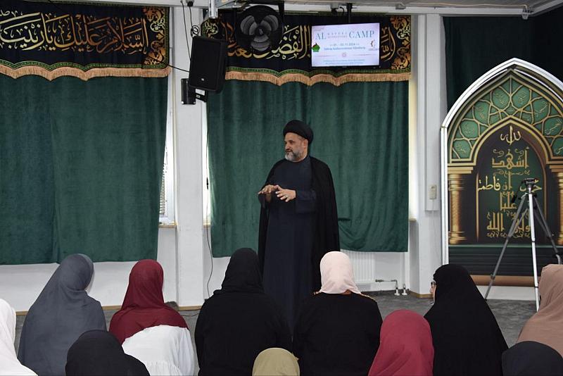 العتبة العباسية تختتم فعاليات مخيم فتيات الكفيل الأول في أوروبا