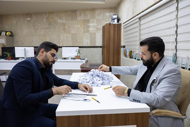 العتبة العباسية تنهي فرز أوراق المشاركين في مسابقة فتية الكفيل وتصحيحها