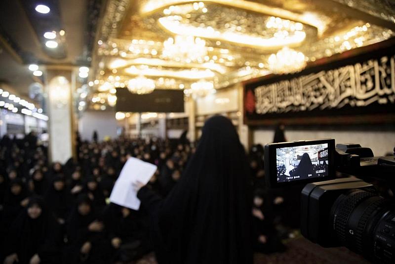 بالتعاون مع شعبة الخطابة.. شعبة التوجيه النسوي تقيم مجلس عزاء للزائرات