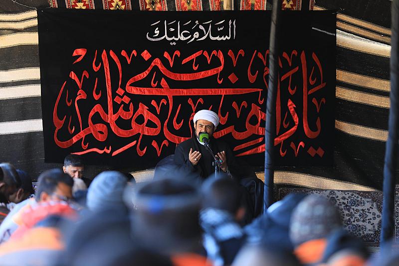 العتبة العباسية تقيم مجلس عزاءٍ في الحزام الأخضر بذكرى استشهاد الإمام الكاظم(عليه السلام)
