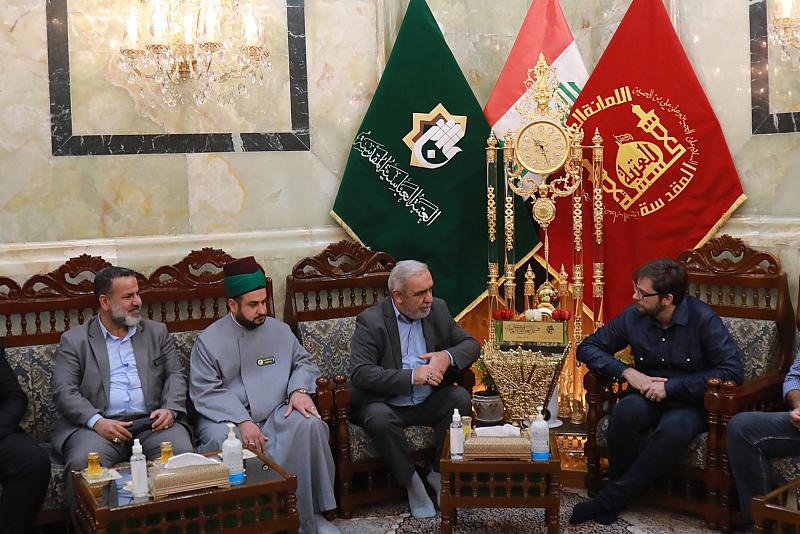 ممثّل المفوضية السامية للأمم المتّحدة: نقدّر للعتبة العباسية مشاريعها الإنسانية الداعمة للفئات الضعيفة