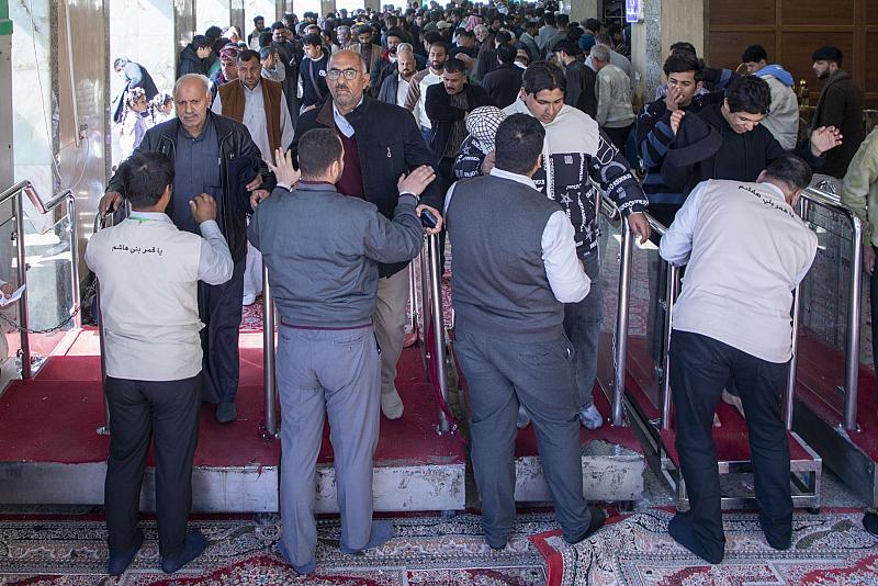 قسم حفظ النظام: جهود استثنائية لضمان أمن زائري النصف من شعبان وسلامتهم
