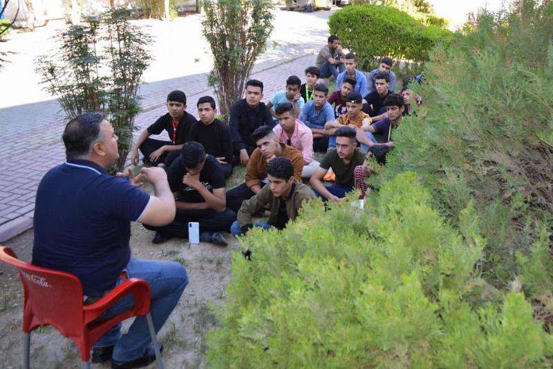جمعيّةُ كشّافة الكفيل تستضيف 100 طالبٍ من محافظة البصرة