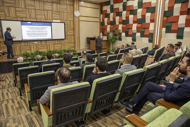 جامعة الكفيل ومستشفى الكفيل تنظمان ورشة لتطوير خدمات الإنعاش والعناية المركزة