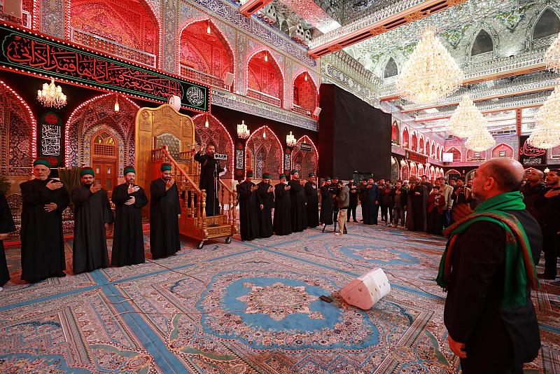 شعبة السادة الخدم تقيم مجلس عزائها السنويّ بذكرى استشهاد السيّدة الزهراء (عليها السلام)