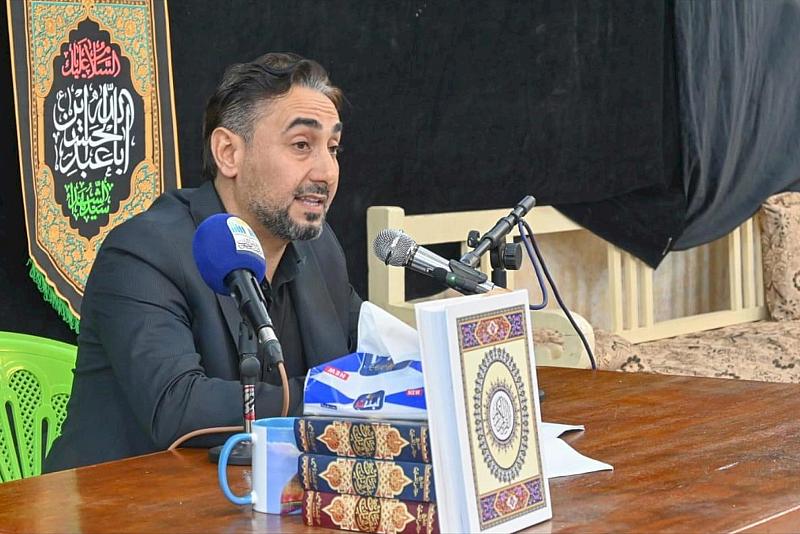 قسم المعارف يقيم ندوة حول التفاعل المجتمعي مع النهضة الحسينية