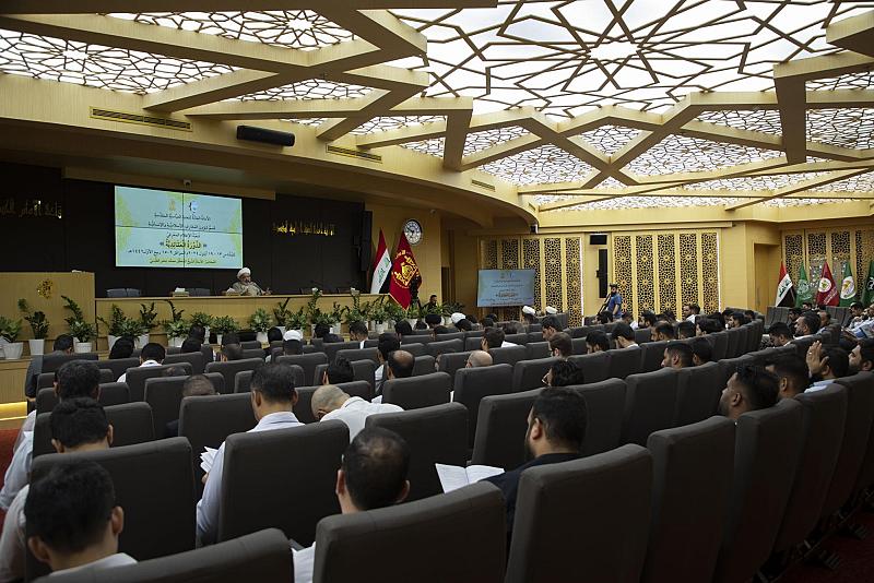 قسم شؤون المعارف يواصل دورته العقائدية بمشاركة أكثر من 200 منتسب