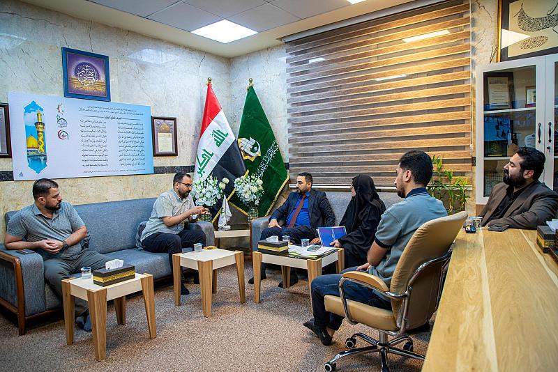 وفد دائرة صحة كربلاء يشيد بمستوى الخدمات الطبية المجانية في مركز السيد جعفر الحلي
