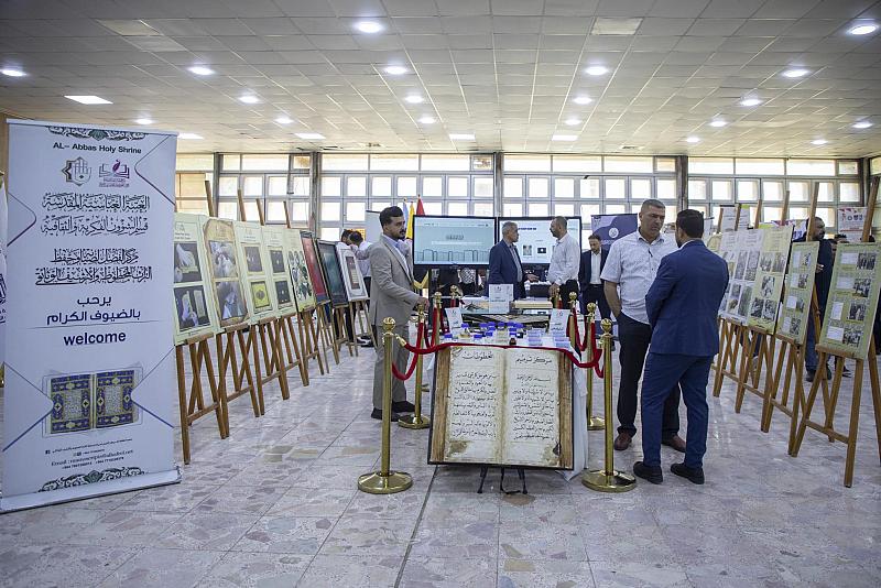 العتبة العباسية المقدسة تشارك بمهرجان التنمية المستدامة المركزي الأول في جامعه ديالى