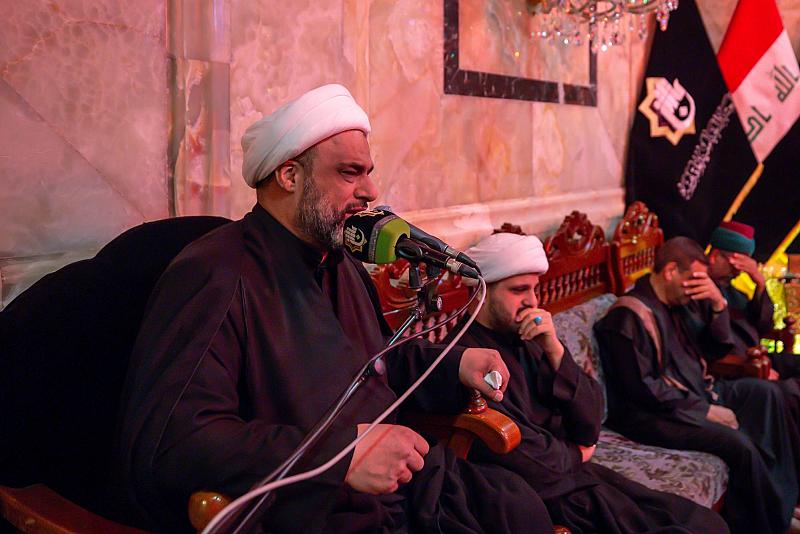 العتبة العباسية المقدسة تواصل إقامة مجلسها العزائي بذكرى أربعين الإمام الحسين (عليه السلام)