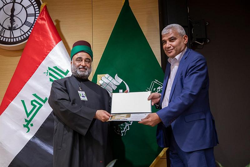 العتبة العباسية تكرّم المساهمين في مهرجان فتوى الدفاع المقدّسة الثامن