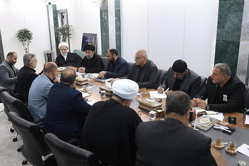 العتبة العباسية المقدسة تناقش تحديد اللجان والجهات المشاركة في الموكب الثقافيّ العام