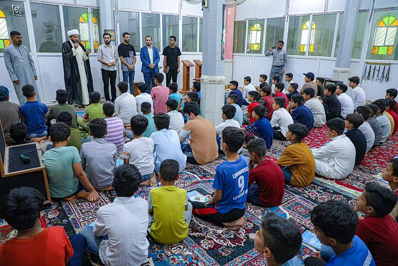 وفد المجمع العلمي يتفقّد الدورات القرآنية الصيفية في النجف الأشرف
