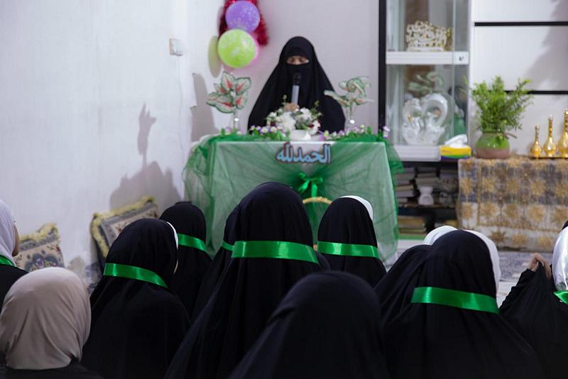 شعبة الخطابة الحسينية النسوية تقيم فعاليات اليوم الثالث لحفل ختام دوراتها الصيفية بنسختها التاسعة