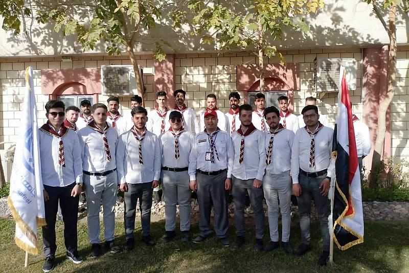 جامعة الكفيل تقيم مخيماً تدريبياً لإعداد الكشّافة