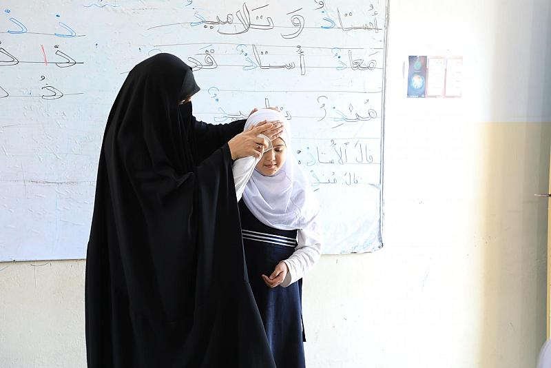 الخطابة النسوية تواصل استعداداتها لحفل التكليف الشرعي لطالبات مدارس كربلاء