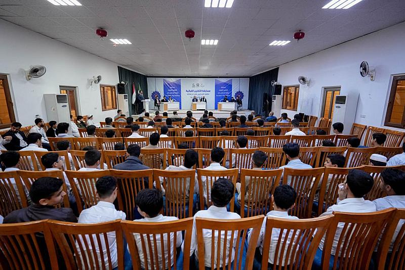 المجمع العلمي ينظم مسابقة الثقلين الفرقية الأولى لطلبة مدارس كربلاء
