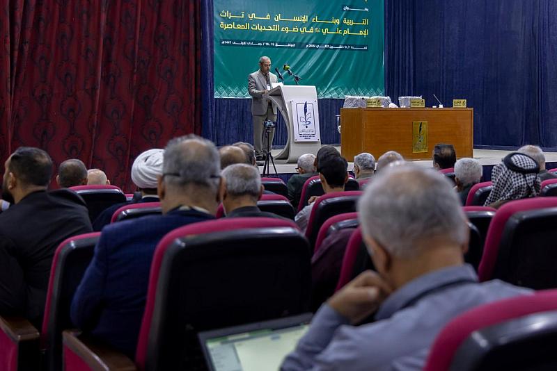 العتبة العباسية المقدسة: مؤتمر أمير المؤمنين (عليه السلام) تضمن قراءات في الفكر العلوي التربوي والأخلاقي