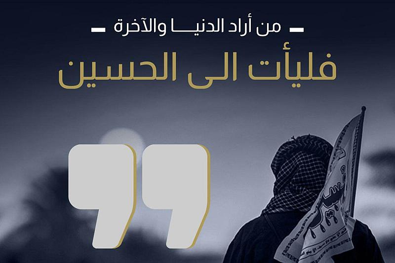 من أراد الدنيا والآخرة.. فليأت إلى الحسين (عليه السلام) 