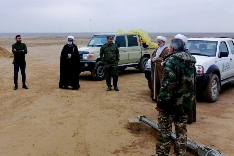 وفد لجنةُ الإرشاد والدّعم يصل لقاطع عمليّاتِ الحضر ويؤكد جذو الفتوى لازالت مستعرة في صدورهم 