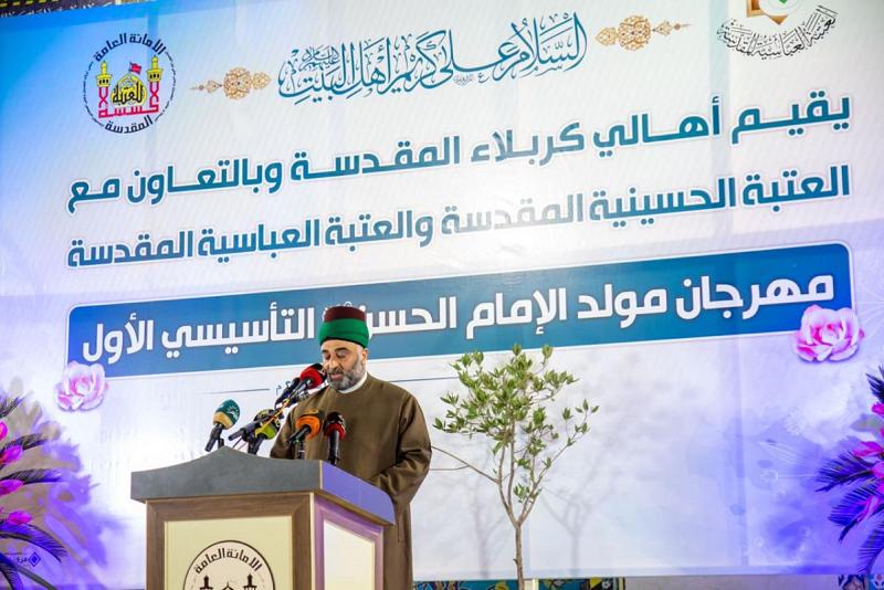 الأمينُ العامّ للعتبة العبّاسية المقدّسة: علينا أن نتكافل اجتماعيّاً لنحقّق الكرم الحسنيّ