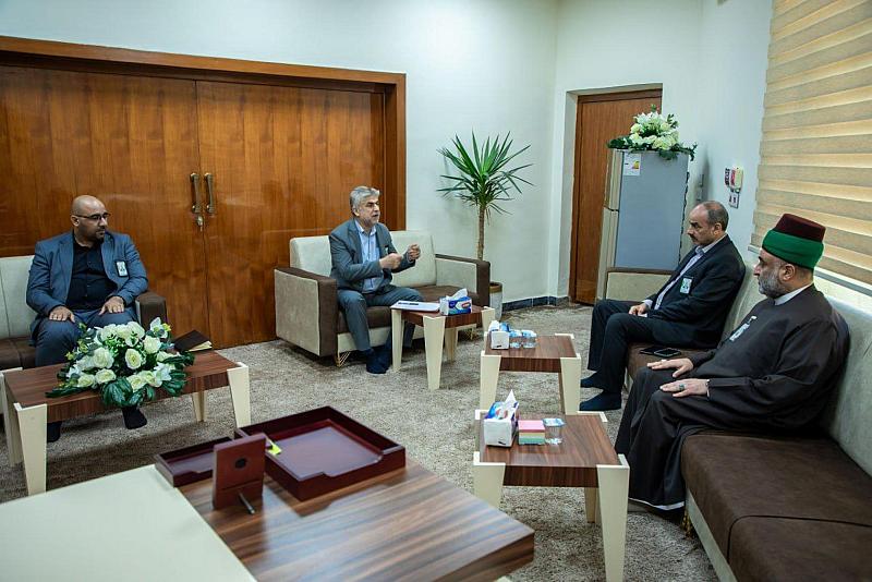 إدارة العتبة العباسية تطلع على خطط أكاديمية التطوير الإداري المستقبلية